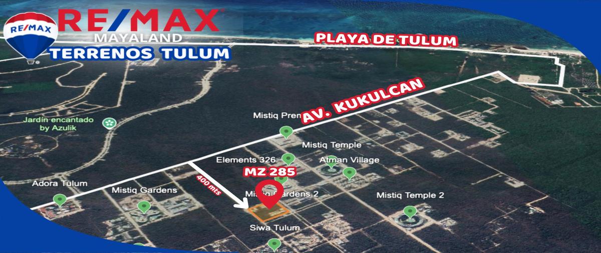 Foto de terreno comercial en venta en región 15 manzana 285 "828m2" , tulum centro, tulum, quintana roo, 28173293 No. 03
