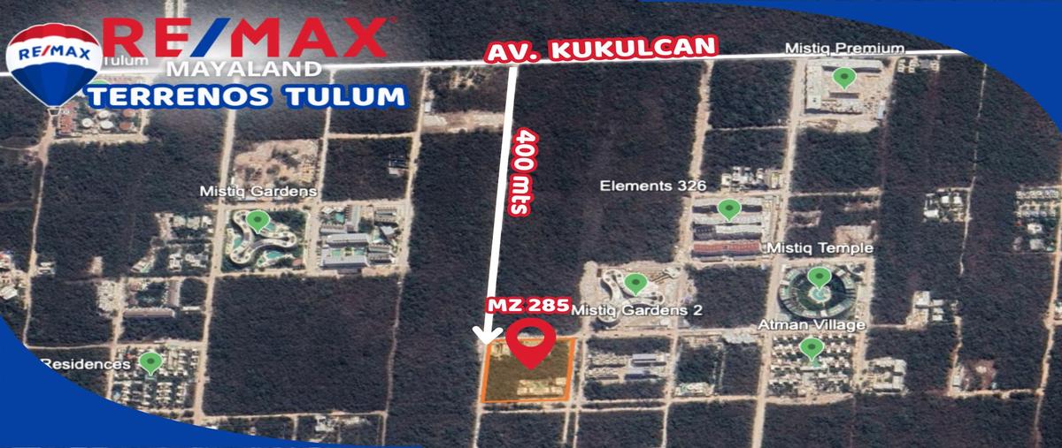 Foto de terreno comercial en venta en región 15 manzana 285 "828m2" , tulum centro, tulum, quintana roo, 28173293 No. 04