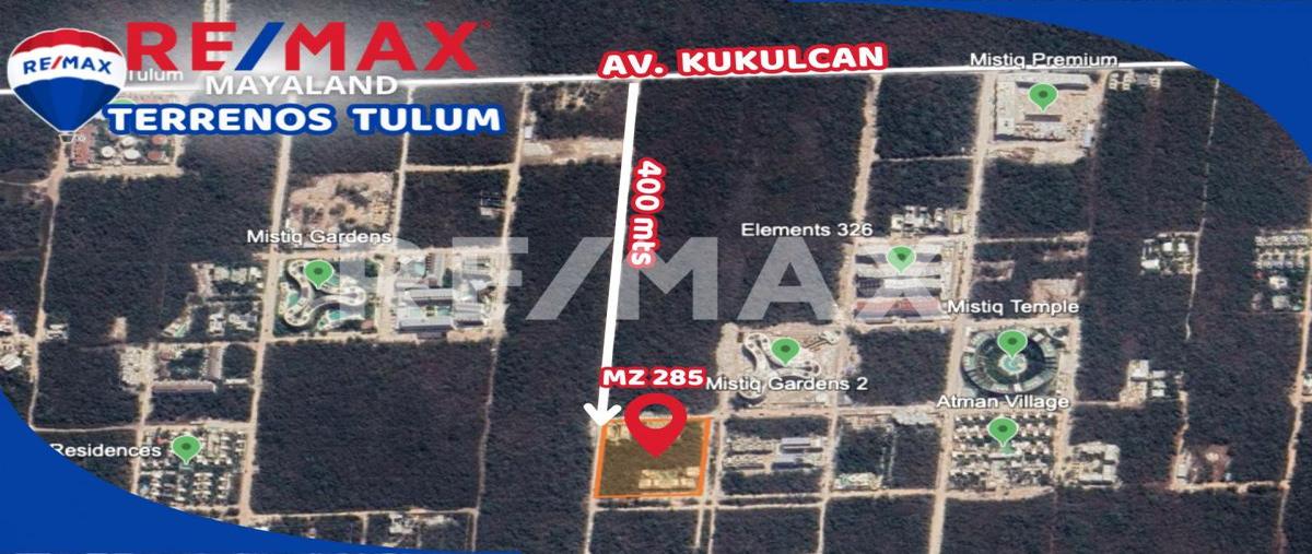 Foto de terreno habitacional en venta en región 15 manzana 285 "828m2" , tulum centro, tulum, quintana roo, 28173293 No. 04