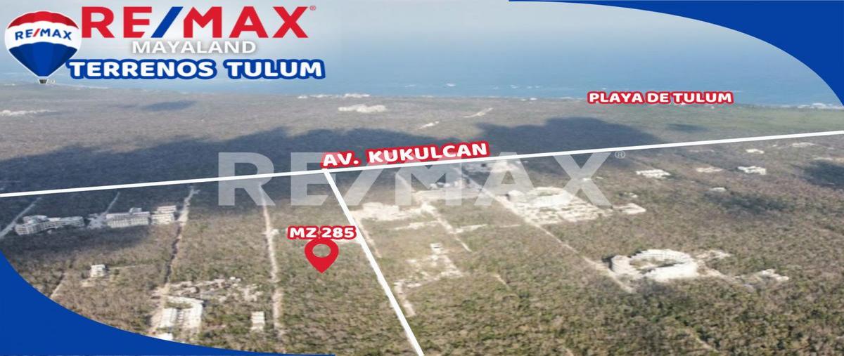 Foto de terreno habitacional en venta en región 15 manzana 285 "828m2" , tulum centro, tulum, quintana roo, 28173293 No. 05
