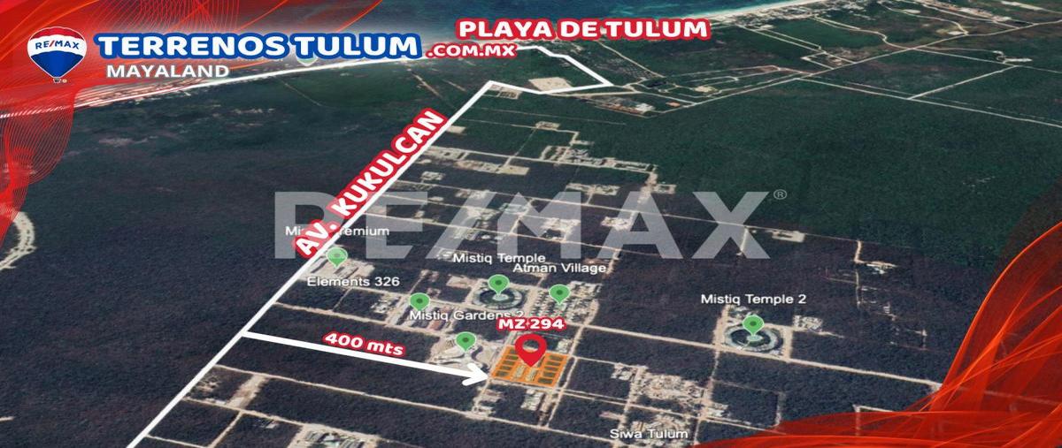 Foto de terreno comercial en venta en región 15 manzana 294 "831m2" , tulum centro, tulum, quintana roo, 28173287 No. 03