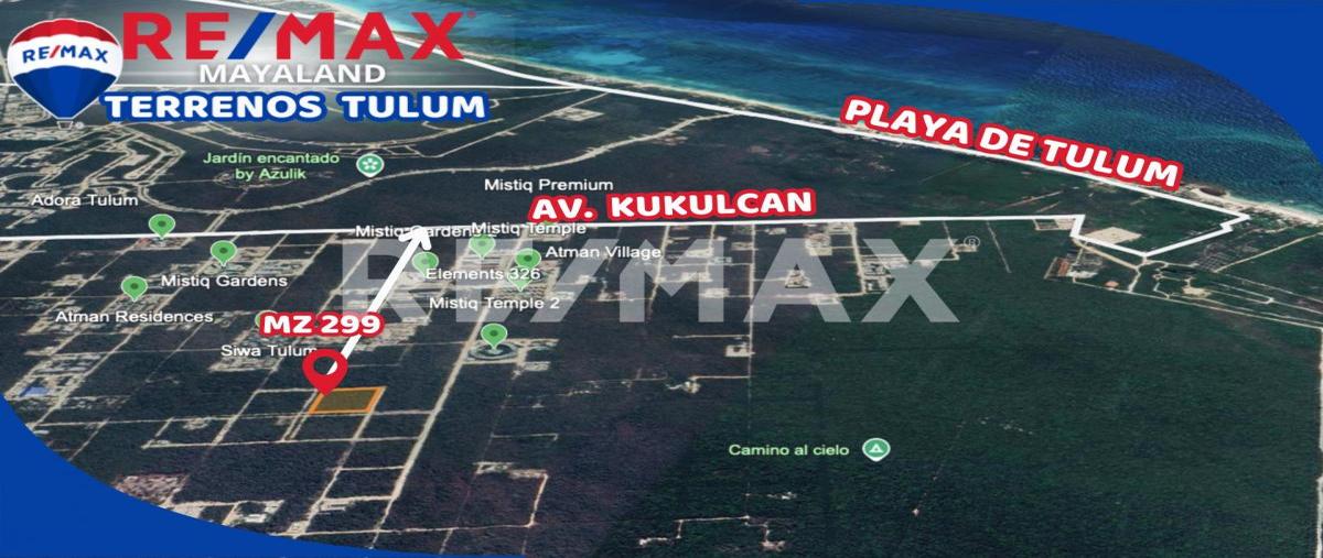Foto de terreno habitacional en venta en región 15 manzana 299 "527m2" , tulum centro, tulum, quintana roo, 28172360 No. 03