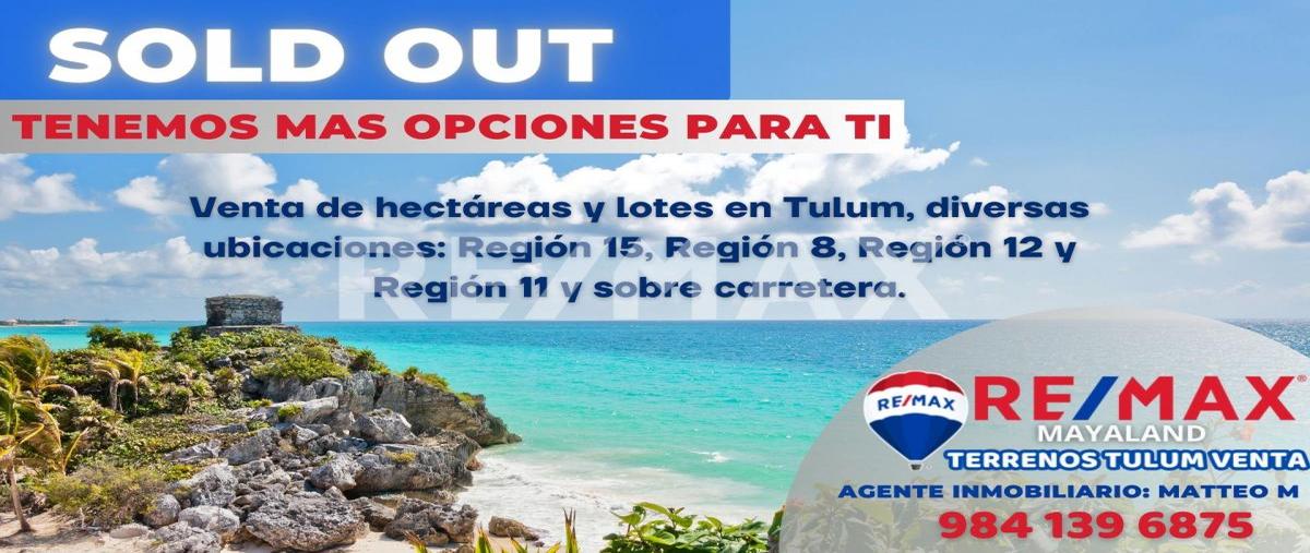 Foto de terreno habitacional en venta en region 15, manzana 41 , tulum centro, tulum, quintana roo, 28173316 No. 05