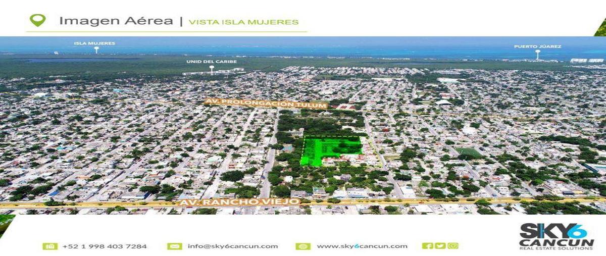 Foto de terreno habitacional en venta en  , región 236, benito juárez, quintana roo, 0 No. 03