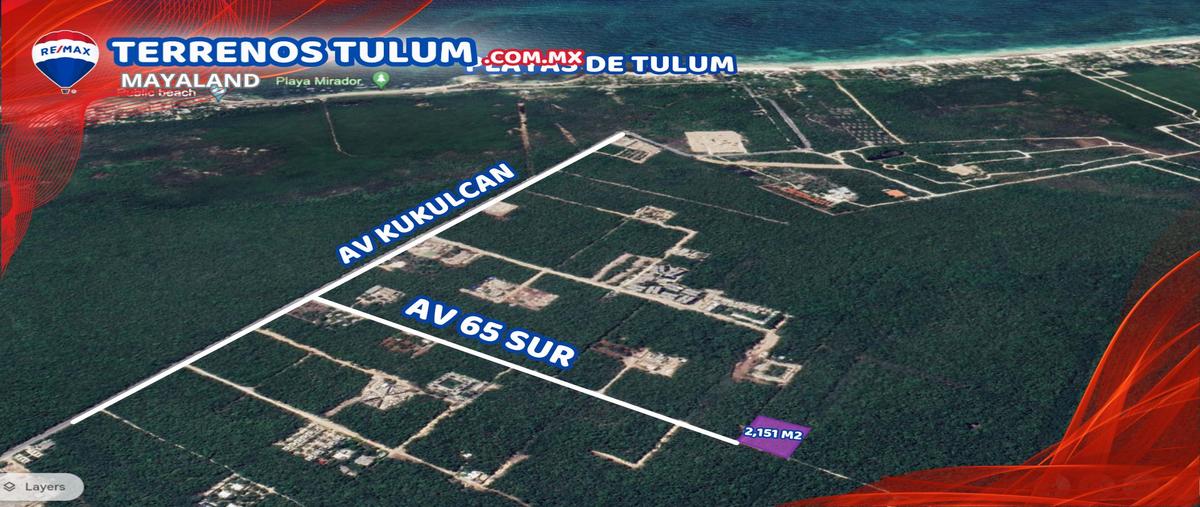Foto de terreno habitacional en venta en region 8, manzana 642 , tulum centro, tulum, quintana roo, 28173179 No. 04