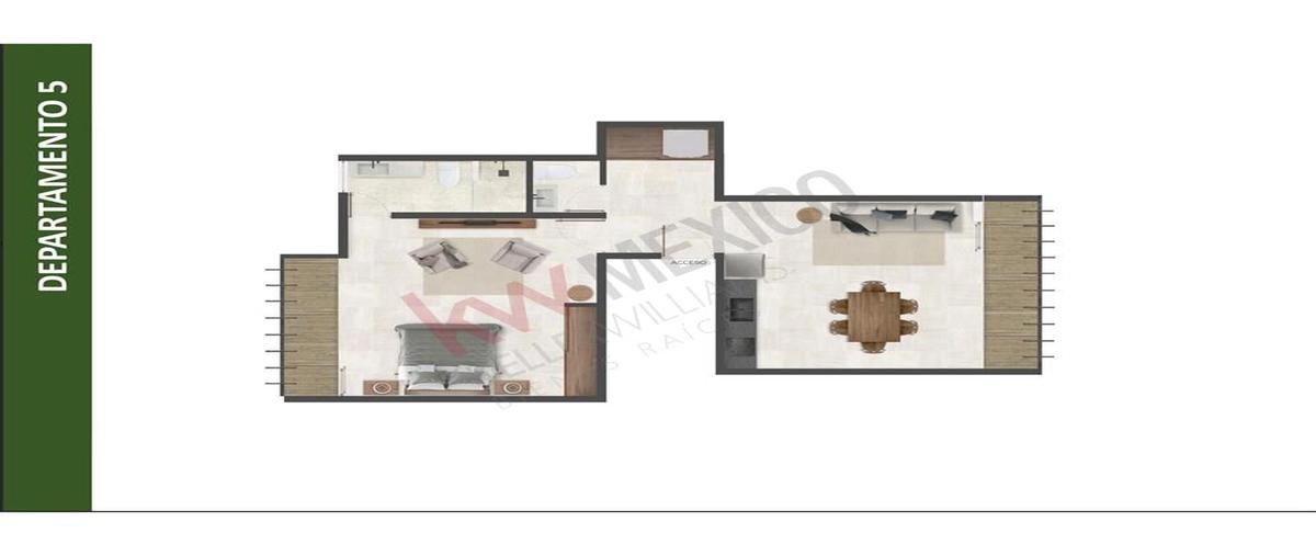 Foto de departamento en venta en res. kolok planta baja , la veleta, tulum, quintana roo, 0 No. 05