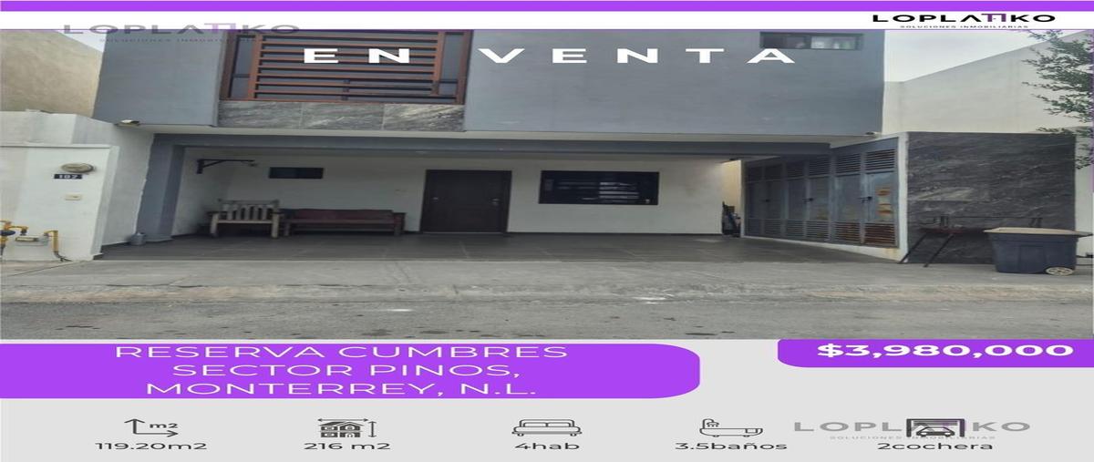 Foto de casa en , reserva cumbres, monterrey, nuevo león, 0 foto 01 Foto de casa en venta en , reserva cumbres, monterrey, nuevo león, 0 No. 01