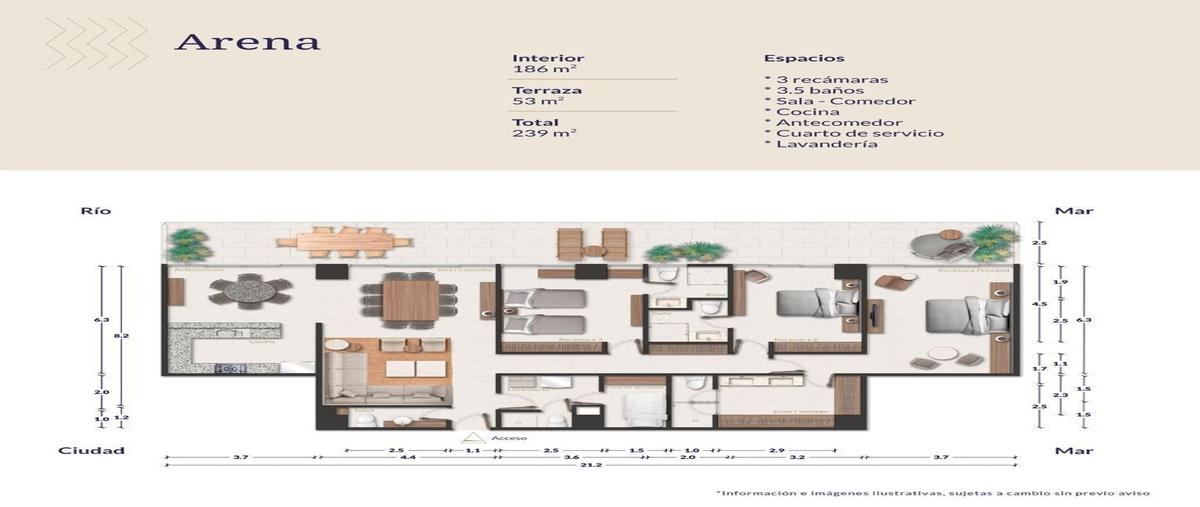 Foto de departamento en venta en  , residencial el dorado, boca del río, veracruz de ignacio de la llave, 28559413 No. 03