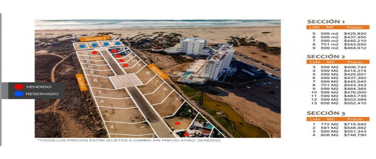 Foto de terreno habitacional en venta en  , rincón del mar, ensenada, baja california, 0 No. 03