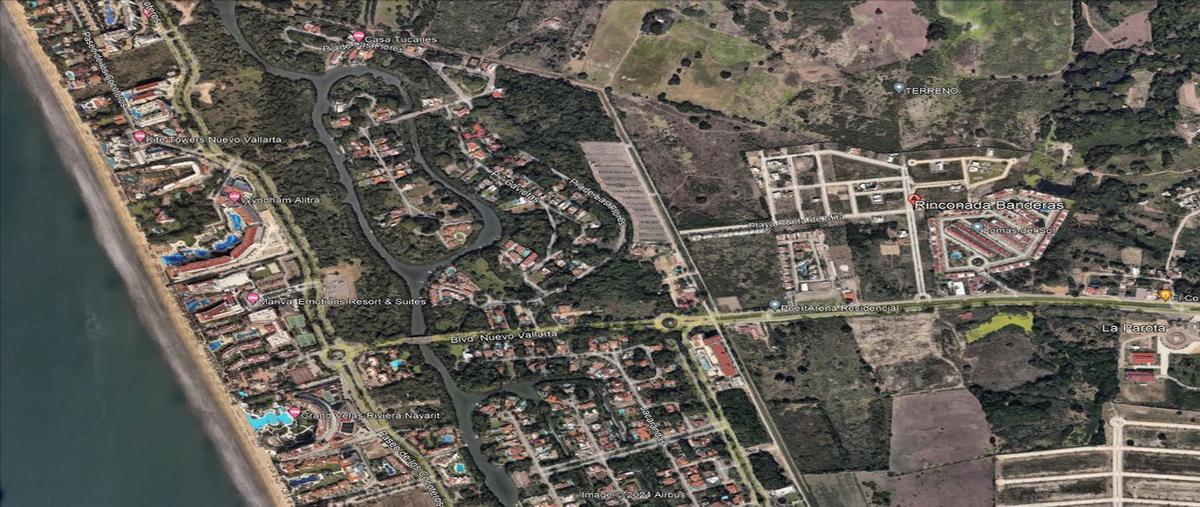 Foto de terreno habitacional en venta en rinconada banderas , deportiva, bahía de banderas, nayarit, 0 No. 02