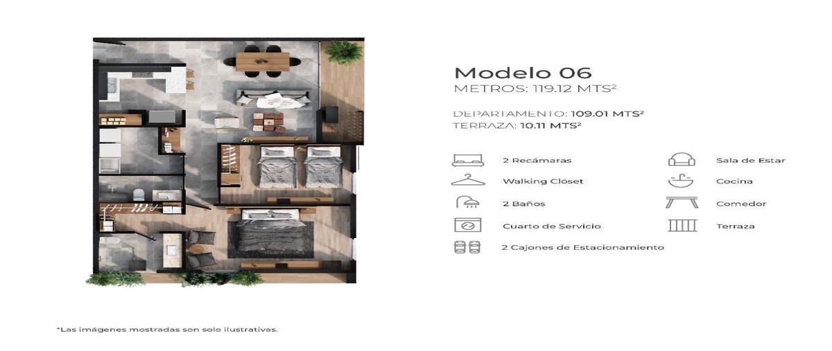 Foto de departamento en venta en río de janeiro , providencia 2a secc, guadalajara, jalisco, 0 No. 05