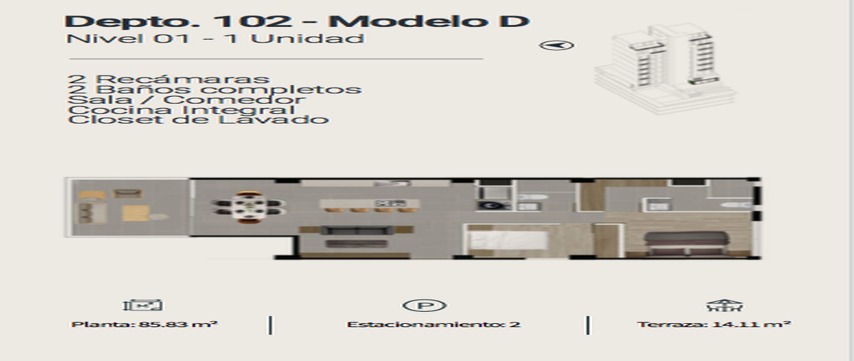 Foto de departamento en río de janeiro , providencia 3a secc, guadalajara, jalisco, 0 foto 04 Foto de departamento en venta en río de janeiro , providencia 3a secc, guadalajara, jalisco, 0 No. 04