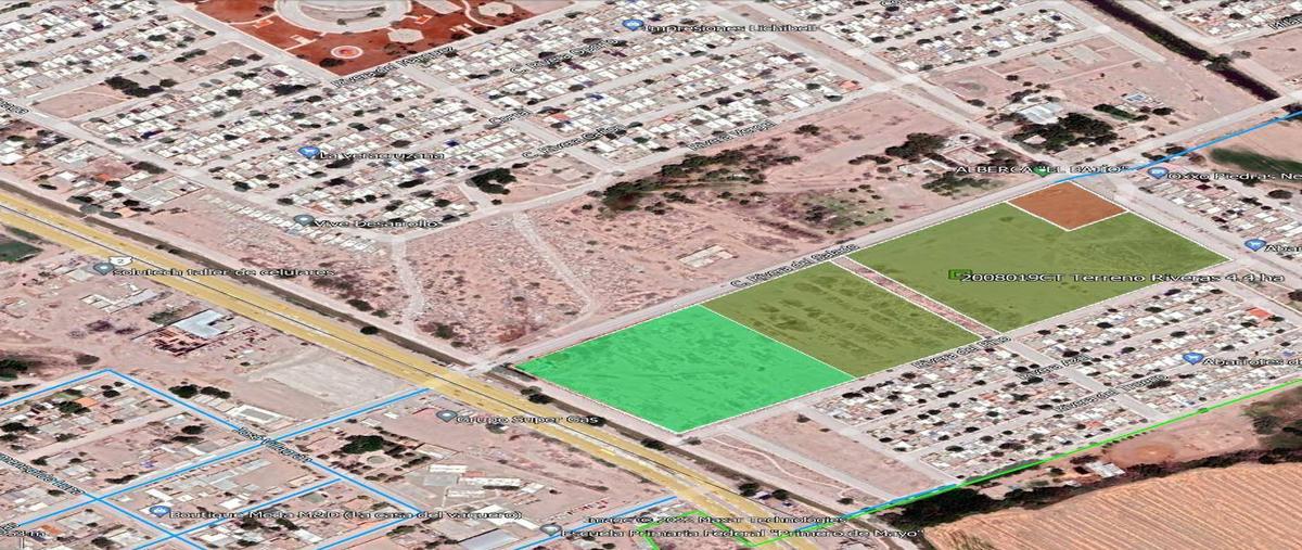 Foto de terreno comercial en venta en  , riveras del bravo, juárez, chihuahua, 28878171 No. 01