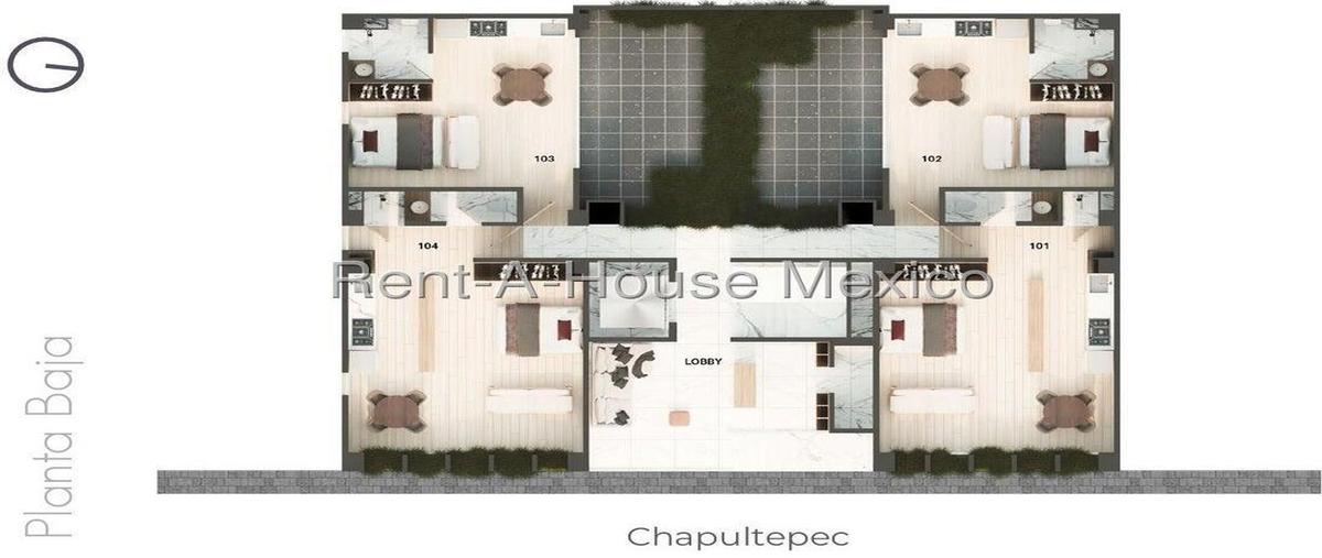 Foto de departamento en venta en  , roma norte, cuauhtémoc, df / cdmx, 0 No. 05