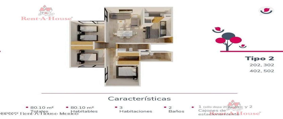 Foto de departamento en venta en  , roma sur, cuauhtémoc, df / cdmx, 28483578 No. 05