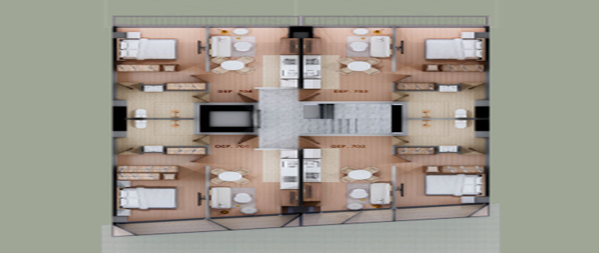 Foto de departamento en venta en  , roma sur, cuauhtémoc, df / cdmx, 0 No. 05