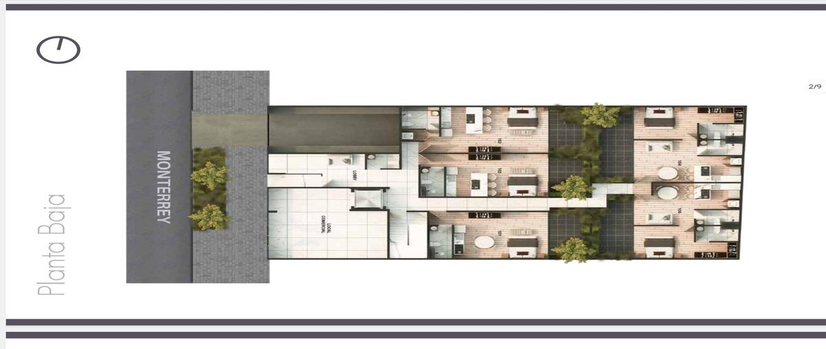 Foto de departamento en venta en  , roma sur, cuauhtémoc, df / cdmx, 30228474 No. 05