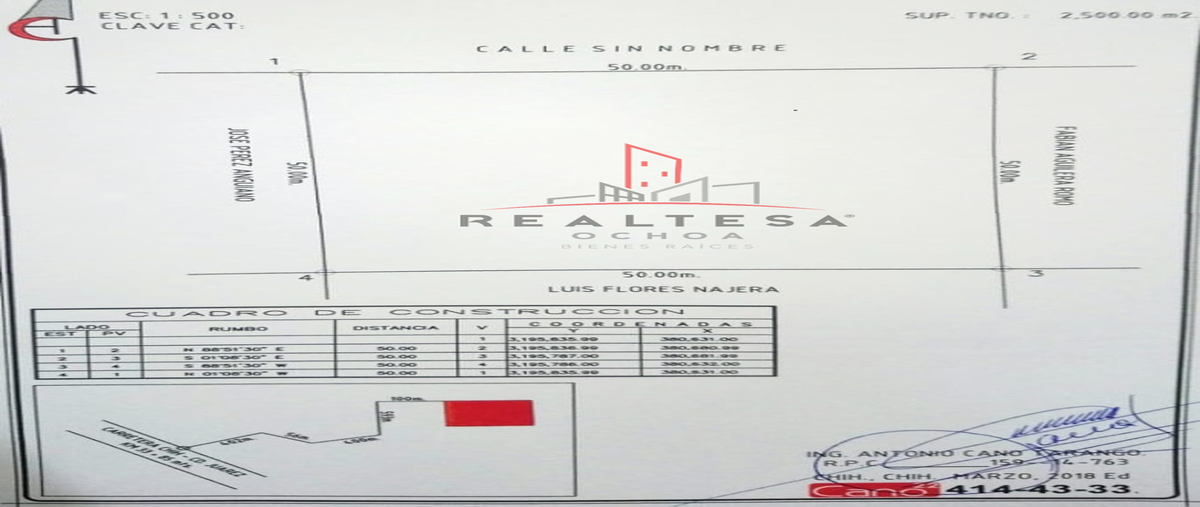 Foto de terreno habitacional en venta en  , sacramento i y ii, chihuahua, chihuahua, 6830346 No. 01