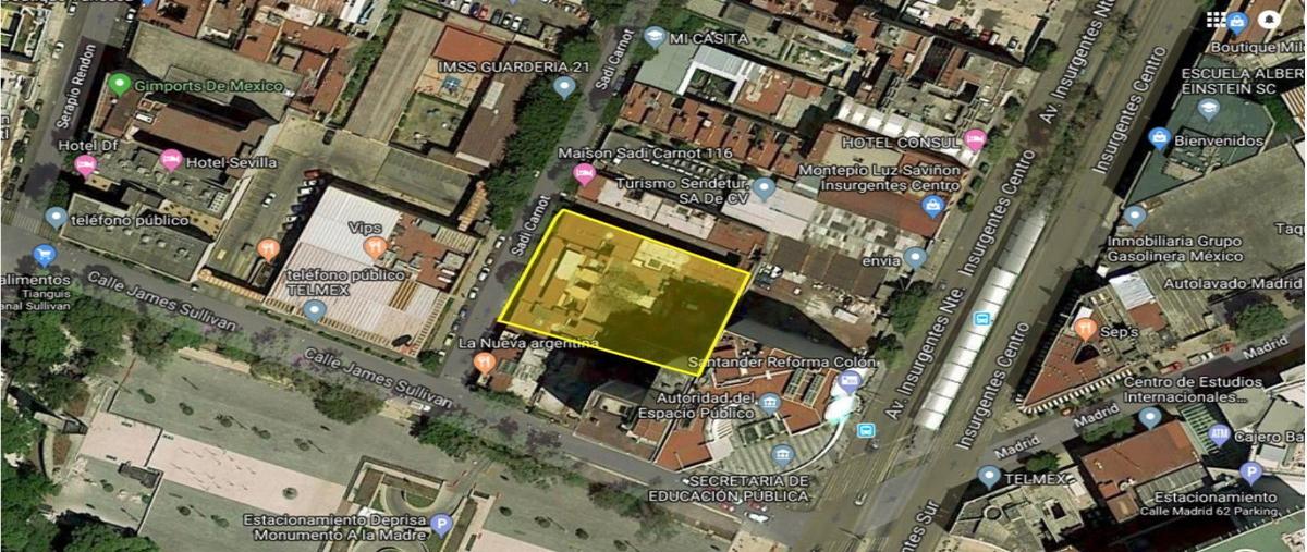 Foto de terreno habitacional en sadi carnot , san rafael, cuauhtémoc, df / cdmx, 17917880 foto 01 Foto de terreno habitacional en venta en sadi carnot , san rafael, cuauhtémoc, df / cdmx, 17917880 No. 01