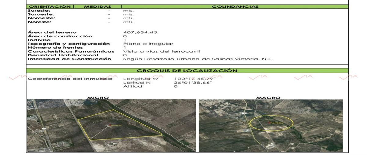 Foto de terreno industrial en venta en salinas victoria , salinas victoria, salinas victoria, nuevo león, 27033019 No. 04