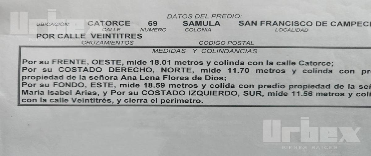 Foto de terreno habitacional en venta en  , samula, campeche, campeche, 0 No. 05