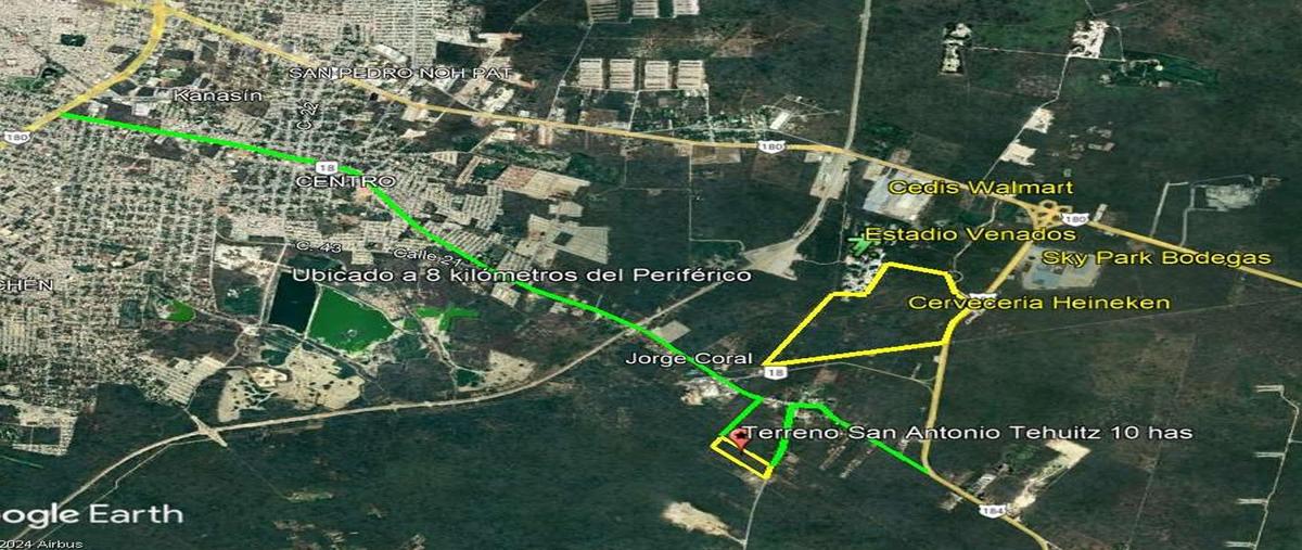 Foto de terreno habitacional en venta en  , san antonio tehuitz, kanasín, yucatán, 28437168 No. 04