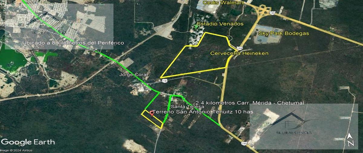 Foto de terreno habitacional en venta en  , san antonio tehuitz, kanasín, yucatán, 0 No. 03