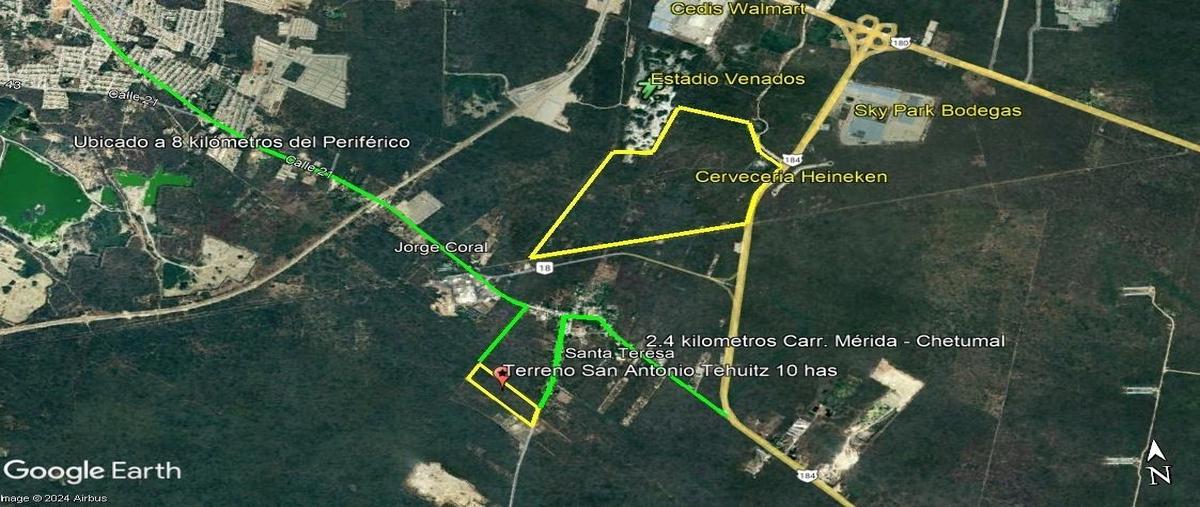 Foto de terreno habitacional en venta en  , san antonio tehuitz, kanasín, yucatán, 30548037 No. 05