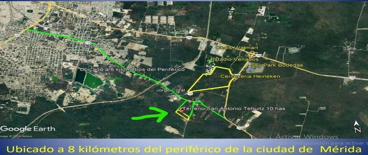 Foto de terreno habitacional en venta en san antonio tehuitz , san antonio tehuitz, kanasín, yucatán, 28361709 No. 05