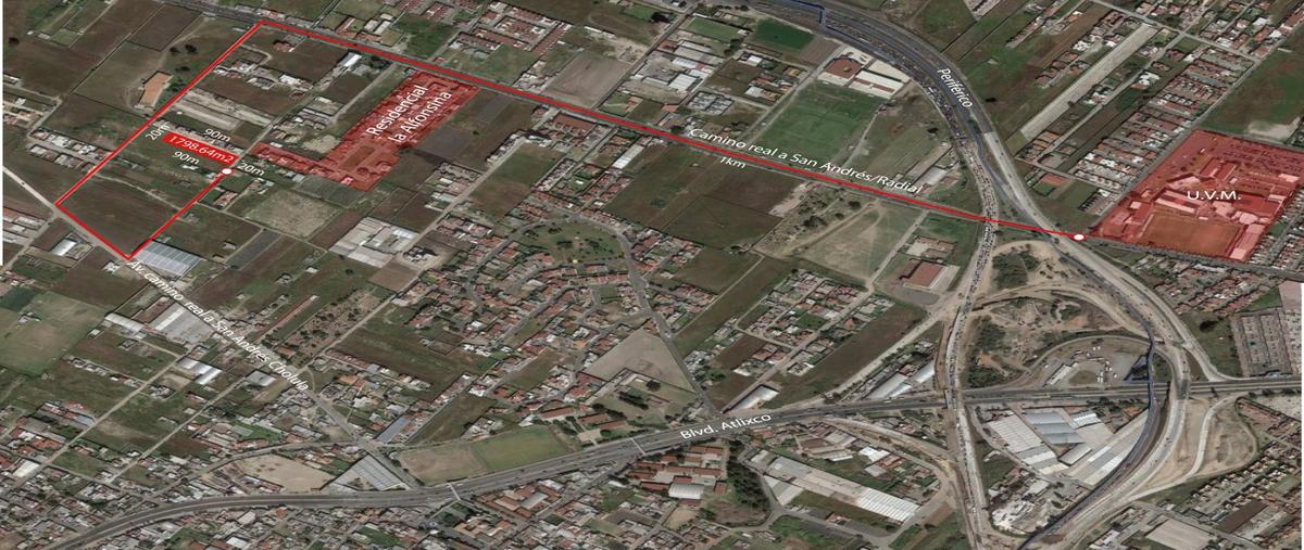Foto de terreno habitacional en venta en  , san bernardino tlaxcalancingo, san andrés cholula, puebla, 23598144 No. 05