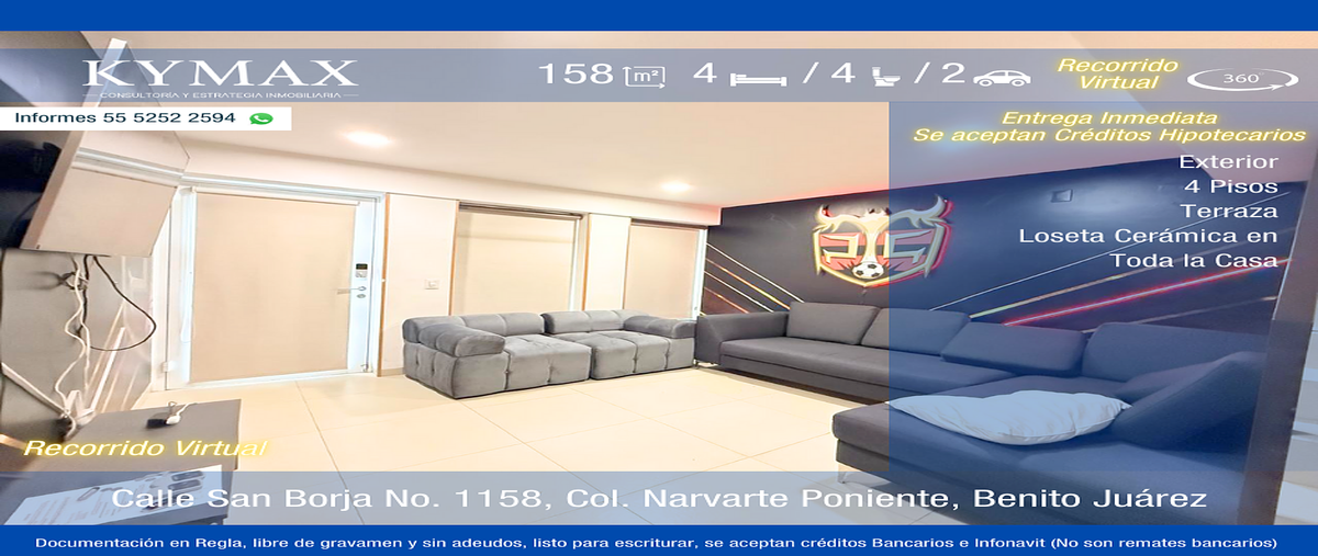 Foto de casa en san borja , narvarte poniente, benito juárez, df / cdmx, 30818384 foto 01 Foto de casa en venta en san borja , narvarte poniente, benito juárez, df / cdmx, 30818384 No. 01