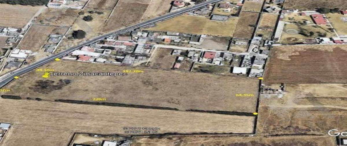 Foto de terreno habitacional en venta en  , san cristóbal tecolit, zinacantepec, méxico, 0 No. 03