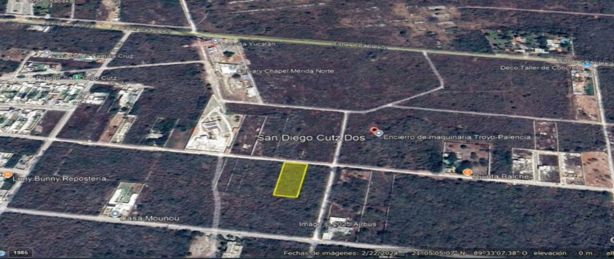 Foto de terreno habitacional en venta en . , san diego cutz, conkal, yucatán, 0 No. 03