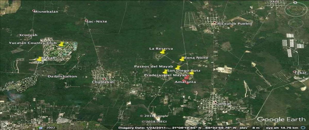 Foto de terreno habitacional en venta en  , san diego cutz, conkal, yucatán, 0 No. 04