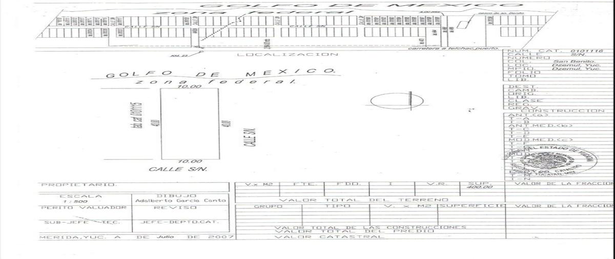 Foto de terreno habitacional en venta en  , san diego, dzemul, yucatán, 27954958 No. 04