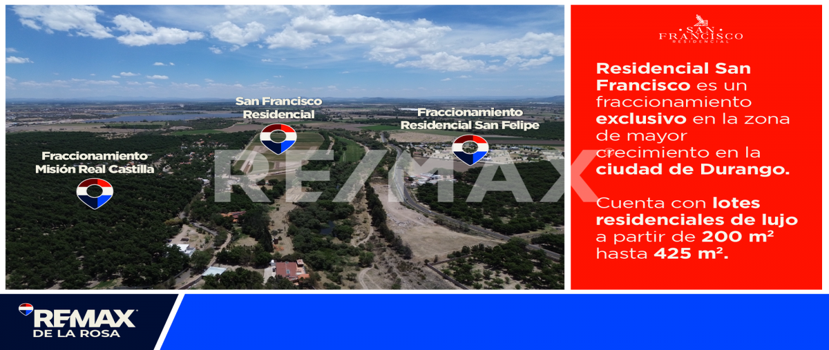 Foto de terreno habitacional en san francisco residencial , rancho san francisco de calleros, durango, durango, 0 foto 02 Foto de terreno habitacional en venta en san francisco residencial , rancho san francisco de calleros, durango, durango, 0 No. 02