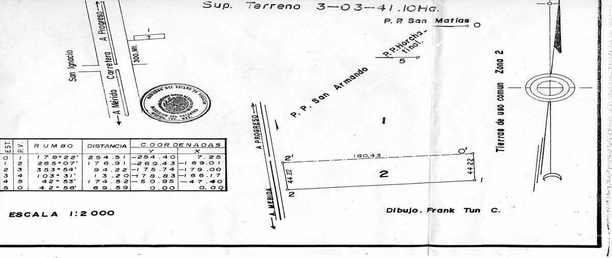 Foto de terreno habitacional en renta en  , san ignacio, progreso, yucatán, 20913397 No. 03