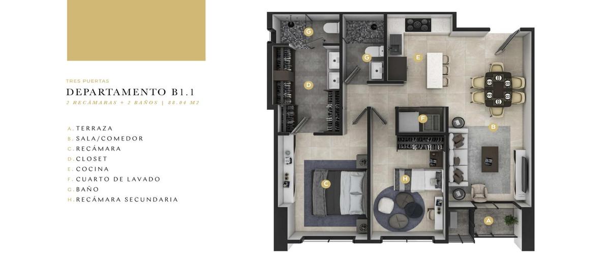 Foto de departamento en venta en  , san jerónimo, monterrey, nuevo león, 0 No. 02