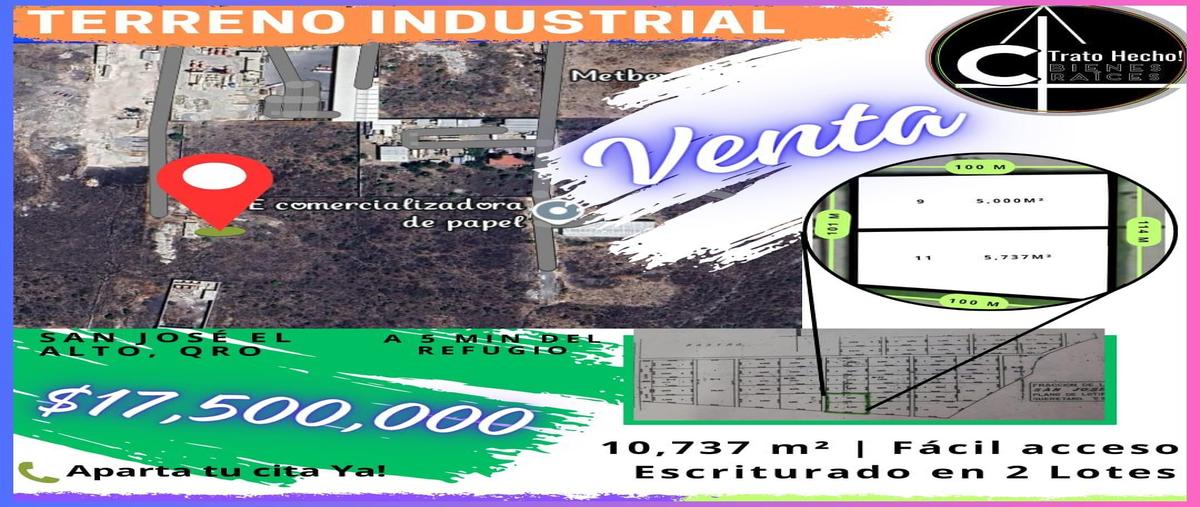 Foto de terreno industrial en venta en  , san josé el alto, querétaro, querétaro, 0 No. 05