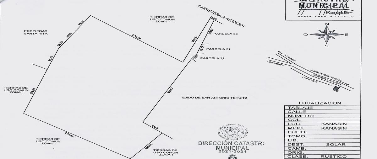 Foto de terreno habitacional en venta en san jose kanasin whi287306, san josé kanasín, kanasín, yucatán, 25489159 No. 04