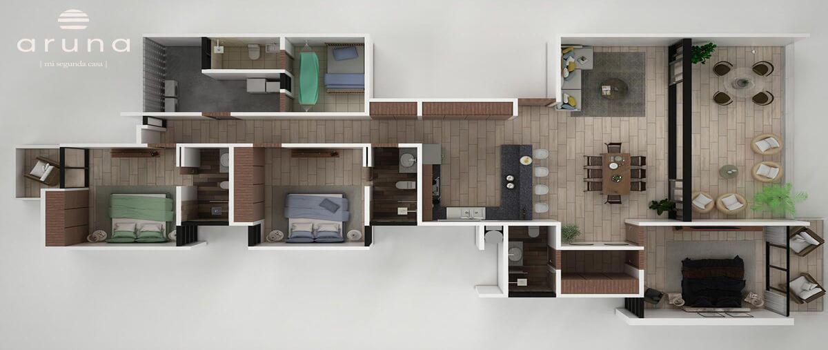 Foto de departamento en venta en  , san josé, tepoztlán, morelos, 0 No. 03