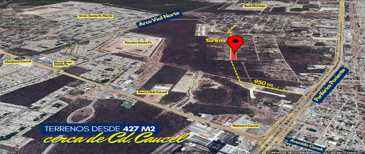 Foto de terreno habitacional en venta en  , san juan bautista, mérida, yucatán, 31071197 No. 03