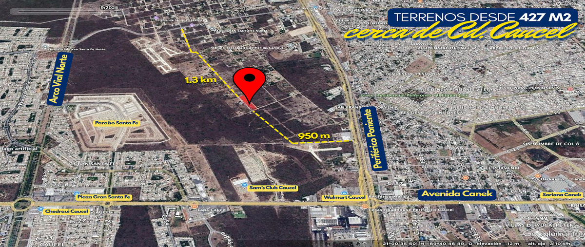 Foto de terreno habitacional en venta en  , san juan bautista, mérida, yucatán, 0 No. 04