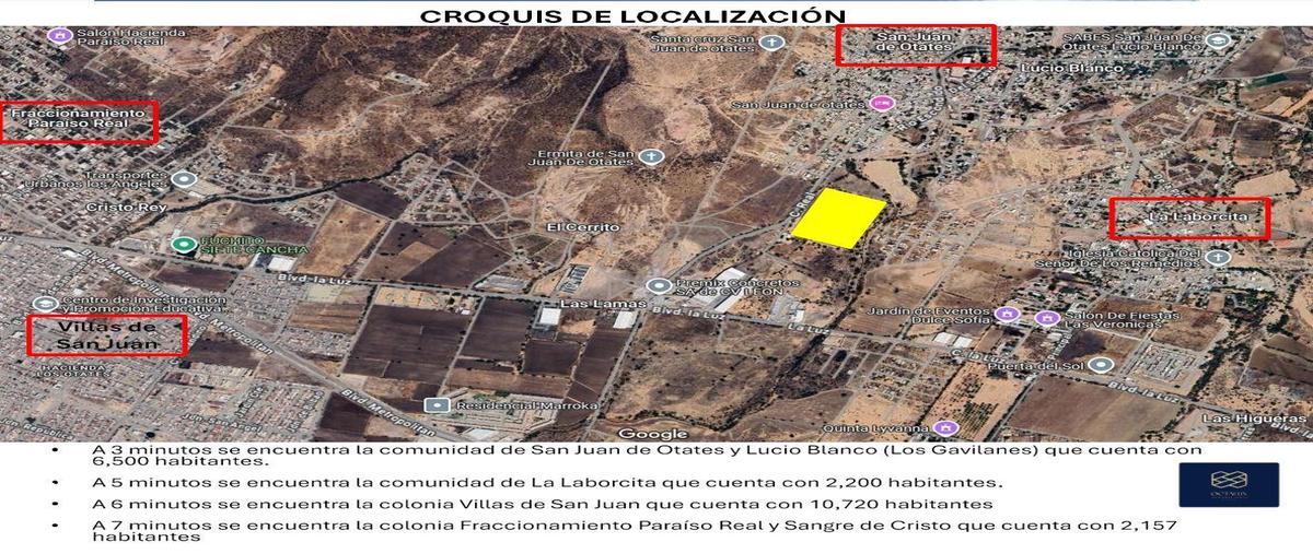 Foto de terreno habitacional en venta en  , san juan de otates, león, guanajuato, 0 No. 03