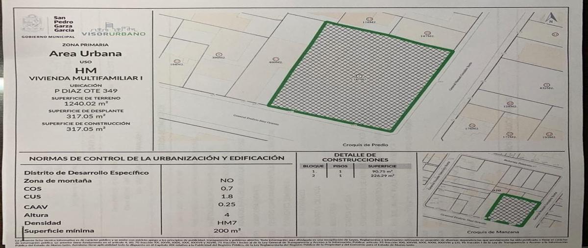 Foto de terreno habitacional en venta en  , san pedro garza garcia centro, san pedro garza garcía, nuevo león, 18265930 No. 04