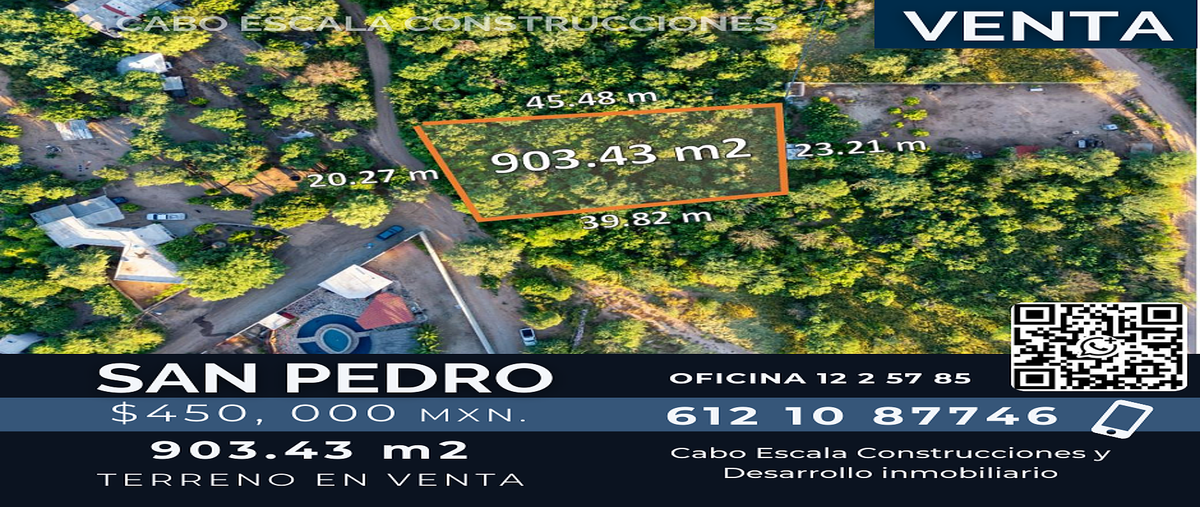 Foto de terreno habitacional en venta en  , san pedro, la paz, baja california sur, 0 No. 03