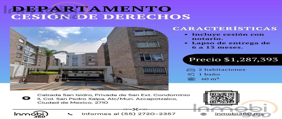 Foto de departamento en venta en  , san pedro xalpa, azcapotzalco, df / cdmx, 0 No. 03