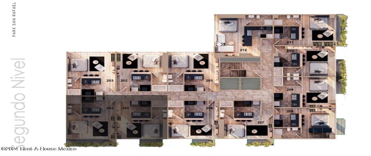 Foto de departamento en venta en  , san rafael, cuauhtémoc, df / cdmx, 0 No. 03