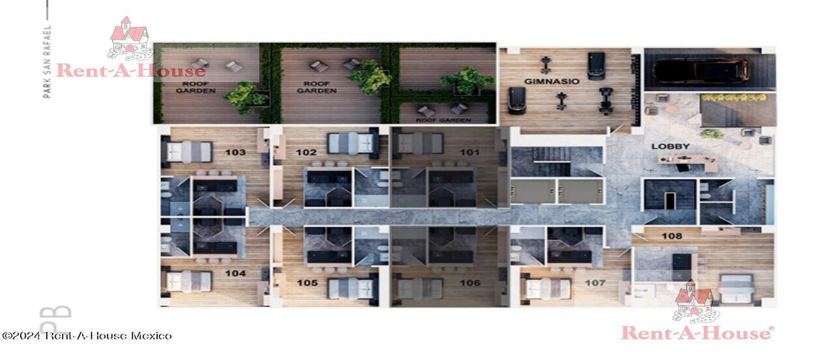 Foto de departamento en venta en  , san rafael, cuauhtémoc, df / cdmx, 30659231 No. 03