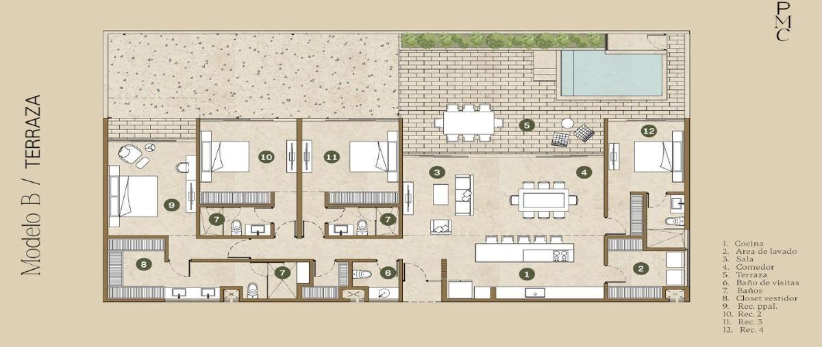 Foto de departamento en venta en  , san ramon norte i, mérida, yucatán, 27205809 No. 05